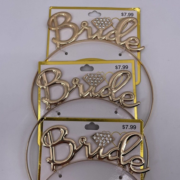 Bride Bridesmaid Lot Headbands Scrunchies Wedding Bridal Party Gifts Favors NEW - Picture 12 of 12